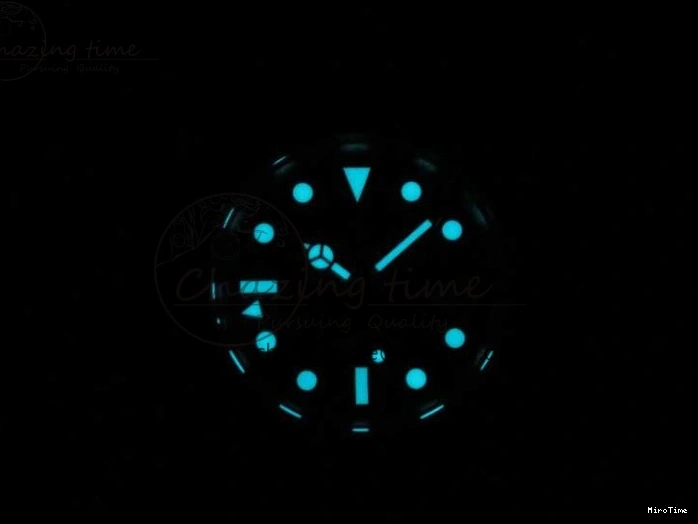 MiroTime 0107 GMT Master II 116710LN Black Ceramic 316L Steel ROF Best Edition Black Dial on SS Bracelet A Sophisticated 2656